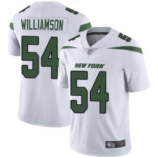 Jets #54 Avery Williamson White Men's Stitched Football Vapor Untouchable Limited Jersey