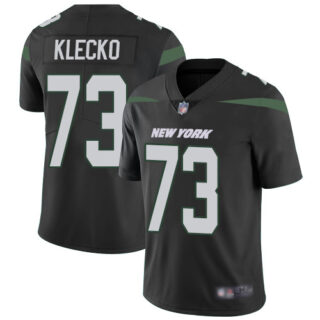 Jets #73 Joe Klecko Black Alternate Men's Stitched Football Vapor Untouchable Limited Jersey