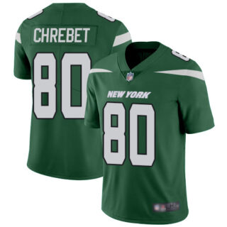Jets #80 Wayne Chrebet Green Team Color Men's Stitched Football Vapor Untouchable Limited Jersey