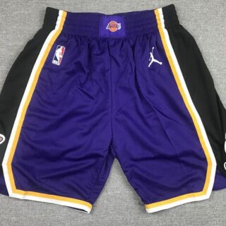Lakers Purple Jordan Brand Swingman Shorts