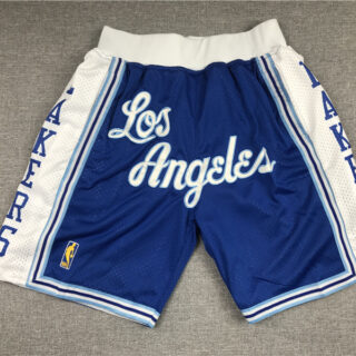 Lakers Teams Blue Just Don With Pocket Swingman Shorts