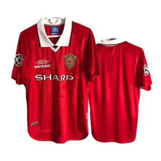 Men's Manchester United Champions League 1999 Final New Soccer Jerseys