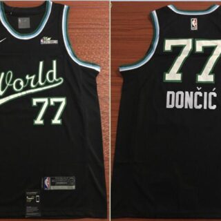 Mavericks 77 Luka Doncic Black 2019 NBA All Star Game Jordan Brand Swingman Jersey