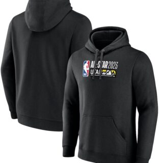 Men's Black 2023 All-Star Game Official Logo Pullover Hoodie