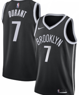 Men's Brooklyn Nets #7 Kevin Durant Nike Swingman Jersey