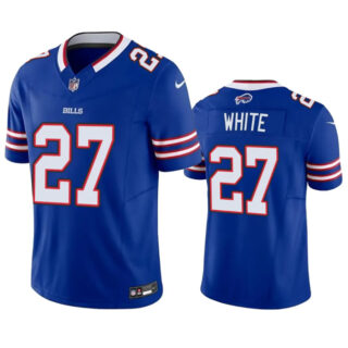 Men's Buffalo Bills #27 Tre'Davious White Blue 2023 F.U.S.E. Vapor Untouchable Limited Stitched Jersey