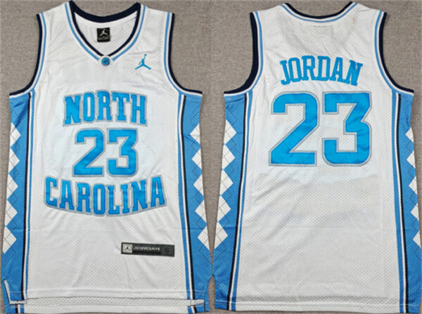 Men's Chicago Bulls #23 Michael Jordan White Stitched Basketball Jersey