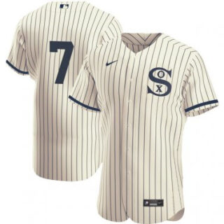 Men's Chicago White Sox Field of Dreams #7 Tim Anderson Flex Base Jersey