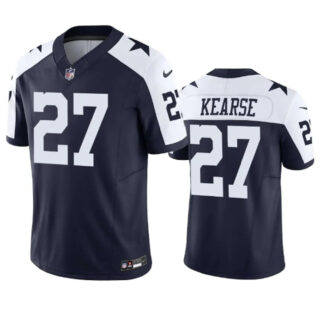 Men's Dallas Cowboys #27 Jayron Kearse Navy 2023 F.U.S.E. Vapor Limited Stitched Football Jersey