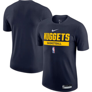 Men's Denver Nuggets Navy 2022 23 Legend On-Court Practice Performance T-Shirt