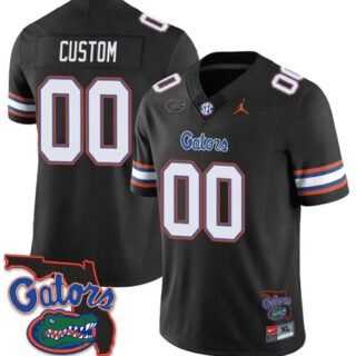 Men's Florida Gators ACTIVE PLAYER Custom Black 2023 F.U.S.E. Stitched Jersey