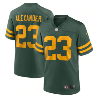 Men's Green Bay Packers #23 Jaire Alexander 2021 Green Legend Stitched Football Jersey