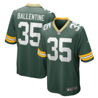 Men's Green Bay Packers #35 Corey Ballentine Green Stitched Game Jersey