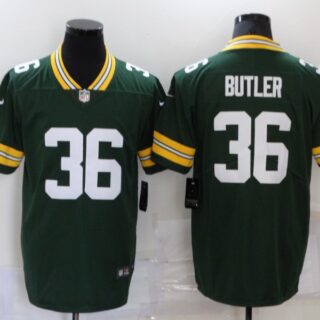 Men's Green Bay Packers #36 LeRoy Butler Green 2021 Vapor Untouchable Stitched NFL Nike Limited Jersey