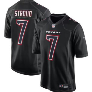 Men's Houston Texans #7 C.J. Stroud Black Fashion Vapor Untouchable Limited Stitched Football Jersey