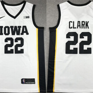 Men's Indiana Fever #22 Caitlin Clark White 2024 Stitched Jersey