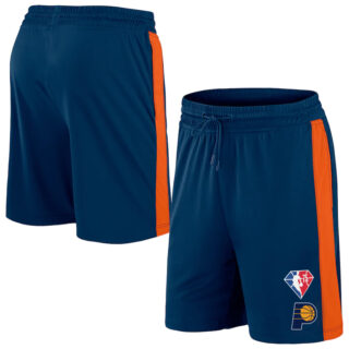 Men's Indiana Pacers Navy Orange Shorts