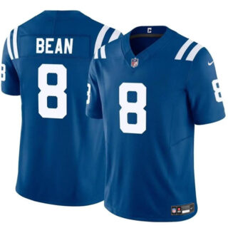 Men's Indianapolis Colts #8 Jason Bean Blue 2024 F.U.S.E. Vapor Limited Stitched Football Jersey