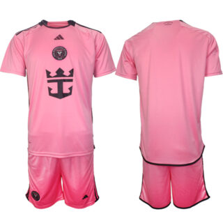Men's Inter Miami CF Blank 2024-25 Pink Home Soccer Jersey