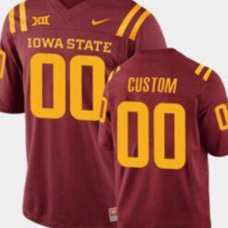 Men's Iowa State Cyclones Active Player Custom Stitched Game Jersey