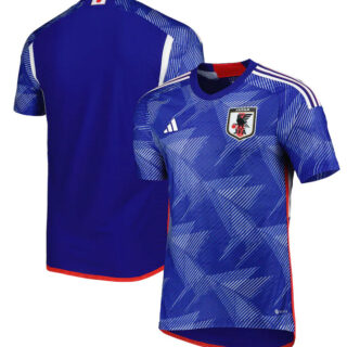 Men's Japan Blank Blue Home Soccer Jersey