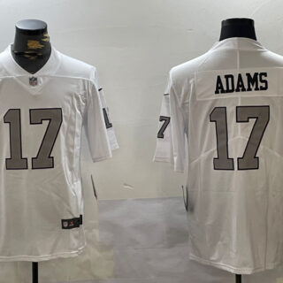 Men's Las Vegas Raiders #17 Davante Adams white 2023 F.U.S.E Vapor Untouchable Stitched Football Jersey