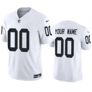 Men's Las Vegas Raiders Active Player Custom Black 2023 F.U.S.E Vapor Untouchable Stitched Football Jersey