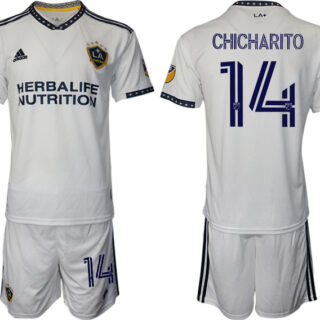 Men's Los Angeles Galaxy Home #14 Chicharito Jersey