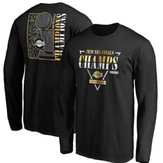 Men's Los Angeles Lakers Black 2020 NBA Finals Champions Believe The Game Big & Tall Long Sleeve T-Shirt