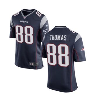 Men's New England Patriots #88 Demaryius Thomas Vapor Limited Blue Jersey