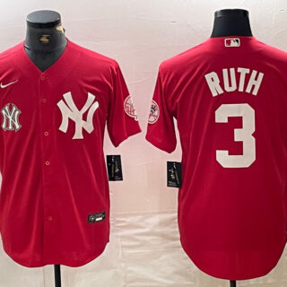 Men's New York Yankees #33 Greg Bird Red blue Cool Base Stitched MLB Jersey