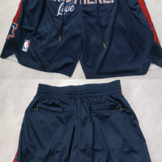 Men's Philadelphia 76ers Navy City Edition Shorts (Run Small)