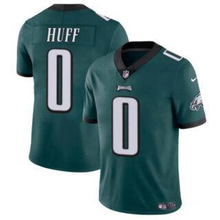 Men's Philadelphia Eagles #0 Bryce Huff Green Vapor Untouchable Limited Stitched Football Jersey