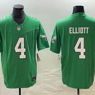 Men's Philadelphia Eagles #4 Jake Elliott Green 2023 F.U.S.E. Vapor Untouchable Limited Stitched Football Jersey