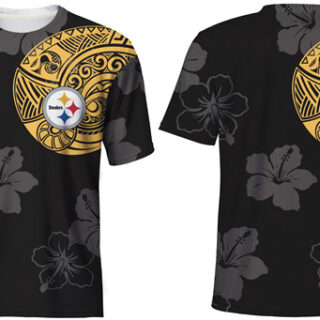 Men's Pittsburgh Steelers Black T-Shirt