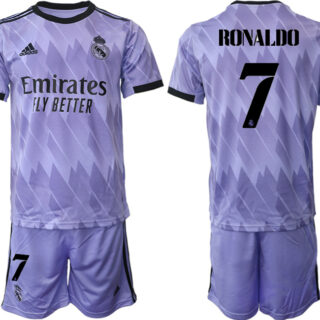 Men's Real Madrid away #7 Ronaldo Jersey