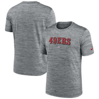 Men's San Francisco 49ers Grey Velocity Performance T-Shirt