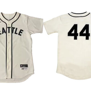 Men's Seattle Steelheads Active Player Custom White Stitched Baseball Jersey