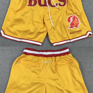 Men's Tampa Bay Buccaneers Gold Shorts