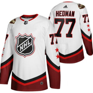Men's Tampa Bay Lightning #77 Victor Hedman 2022 All-Star White Stitched Jersy