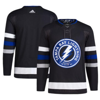 Men's Tampa Bay Lightning Blank Black 2024 Stadium Series Stitched Jersey