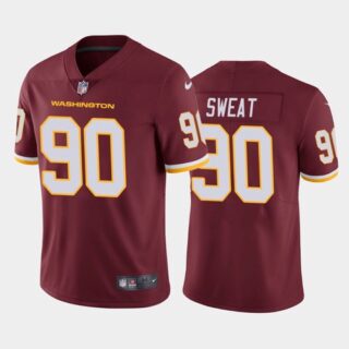 Men's Washington Football Team #90 Montez Sweat 2020 Red Jersey