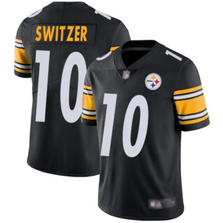 Men Pittsburgh Steelers #10 Ryan Switzer Black Vapor Limited Jersey