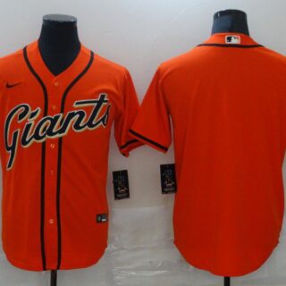Men San Francisco Giants Blank Orange Game 2021 Nike MLB Jersey