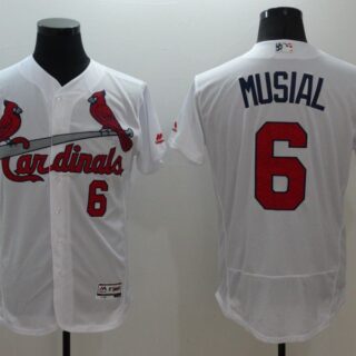 Men St.Louis Cardinals 6 Musial White Elite Independent Edition 2021 MLB Jerseys