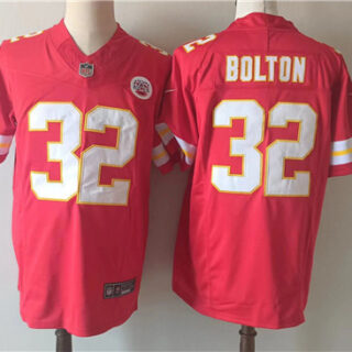 Men's Kansas City Chiefs #32 Nick Bolton Red 2023 F.U.S.E. Vapor Untouchable Limited Stitched Jersey