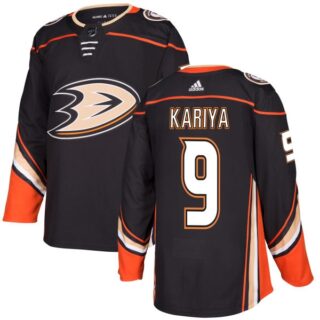 Men's #9 Paul Kariya Anaheim Ducks Jersey - Authentic Black