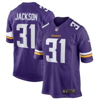 Men's Nike Minnesota Vikings #31 Khyree Jackson Purple F U S E Stitched NFL Jersey
