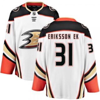 Men's Olle Eriksson Ek #31 Anaheim Ducks Jersey White