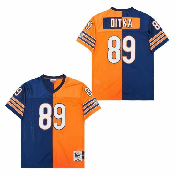 Mitchell&Ness Bears #89 Throwback Men's Throwback Stitched NFL Jerseys